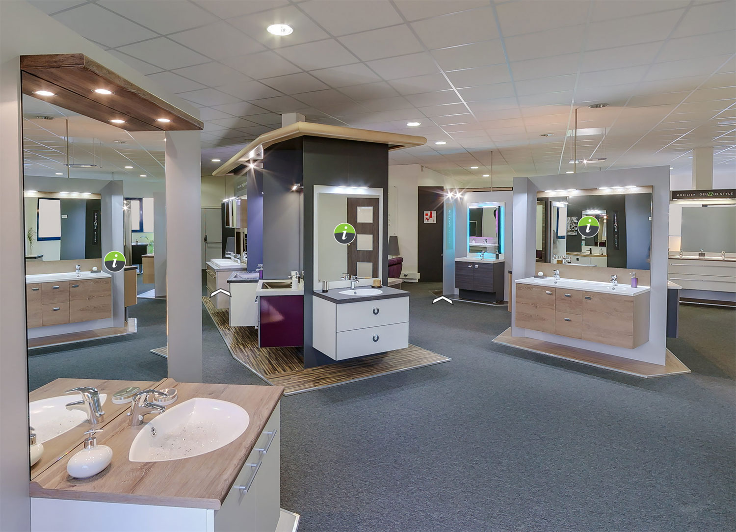 Boutique virtuelle interactive